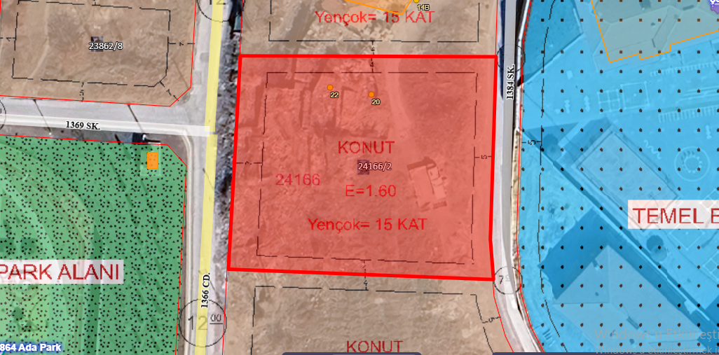 Altındağ Başpınar Mahallesinde Çok Katlı Konut İmarlı 53 m² Hisseli Satılık Arsa