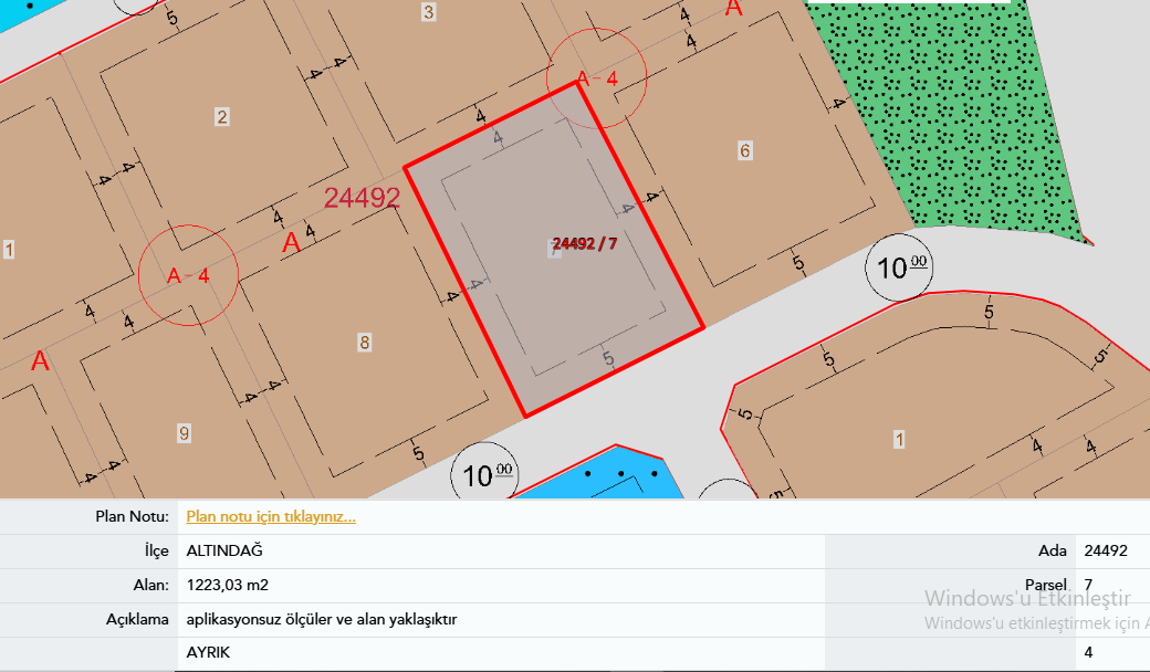 Altındağ Doğantepe Mahallesin'de Konut İmarlı, 68 m² Hisseli Satılık Arsa