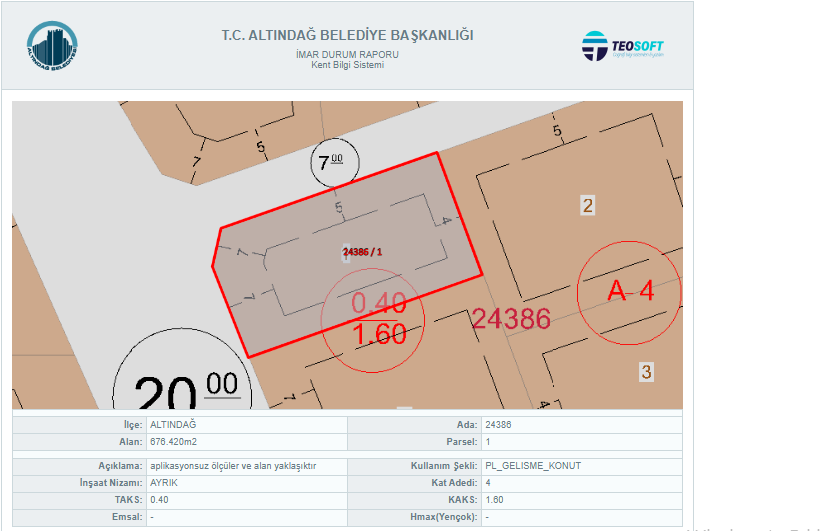 Altındağ Önder Mahallesi Şehit Rafet Sever Caddesi Üzerinde Konut İmarlı Hisseli 167 m² Satılık Arsa
