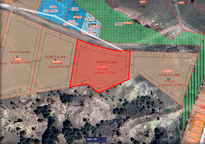 Altındağ Solfasol Mahallesi'nde Çok Katlı Konut İmarlı 190 m² Hisseli Satılık Arsa