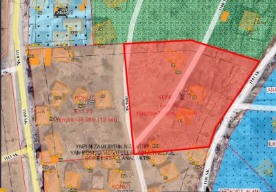 Altındağ Başpınar  Mahallesin'de Çok Katlı Konut İmarlı 212 m² Hisseli Satılık Arsa