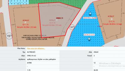 Altındağ Başpınar  Mahallesin'de Çok Katlı Konut İmarlı 212 m² Hisseli Satılık Arsa
