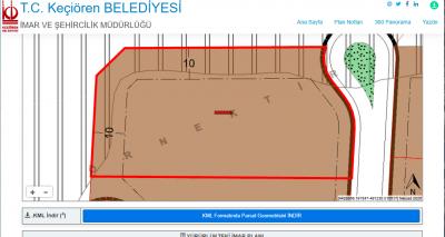 Keçiören Yeşilöz Mahallesin'de Çok Katlı Konut İmarlı, 43 m² Hisseli Satılık Arsa