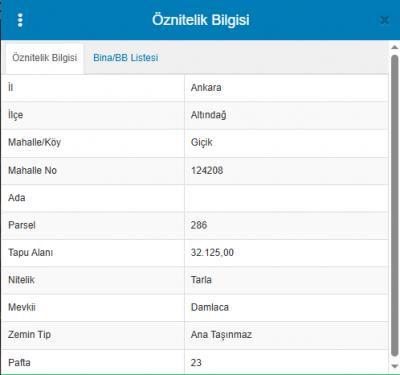 Altındağ Gicik'te Hisseli 1071 m² Satılık Tarla