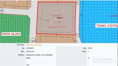 Altındağ Başpınar Mahallesinde Çok Katlı Konut İmarlı 53 m² Hisseli Satılık Arsa